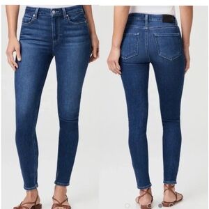PAIGE Hoxton Ankle Skinny Jeans